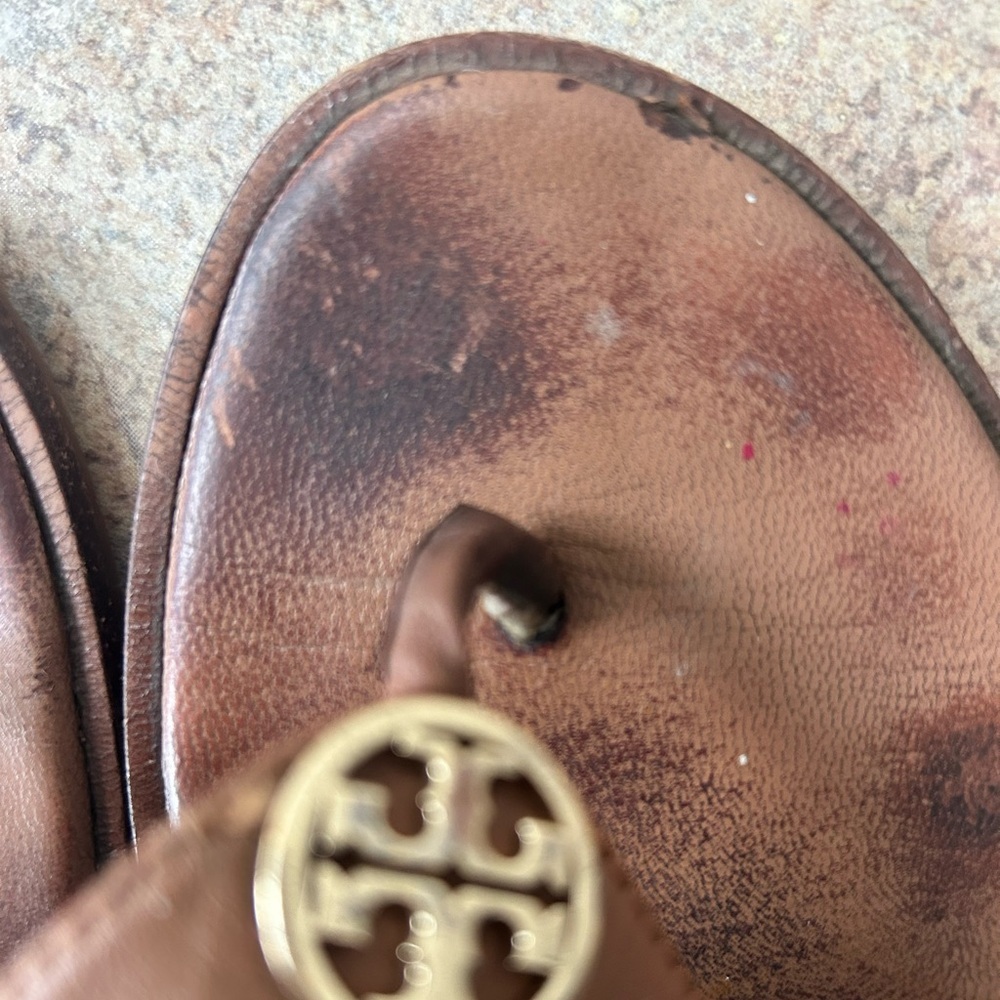 Tory Burch Pre-Loved Leather Sandals size 8 - Picture 5 of 7